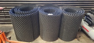 3 X PROFESSIONAL DIMPLED SHEETS FOR GROUNDWORK PROTECTION , DIMPLED FOIL , DRAINAGE