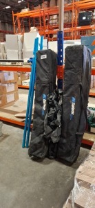 10 PIECE MIXED LOT TO INCLUDE 2 X EXPLORER GAZEBOS - MAGNUSSON SPIRIT LEVELS IN VARIOUS SIZES ETC