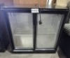1 X BLIZZARD LOWBAR LOW HEIGHT 2 DOOR BOTTLE COOLER