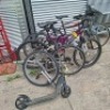 TRADE LOT OF 9 X BIKES / SCOOTER IE. 1 X SARCEN RUFTRAX 2 BIKE IN GREY/RED/BLACK, 1 X DUNLOP SPORT BIKE IN PINK AND PURPLE , 1 X CHALLENGE CONQUER BIKE IN GREY/BLUE AND WHITE AND 1 X BRANDLESS BIKE IN BLACK, 1 X AERO SCOOTER IN GREY AND BLACK, 1 X STOWBIK - 2