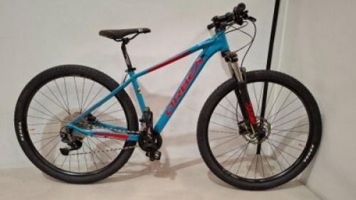 ORBEA MK29 ENT 50 HARD TAIL MOUNTAIN BIKE - CONDITION VERY GOOD - NOTE SEAT REPLACED TO NEW NOT ORIGINAL SIZE: M ORI RRP &pound;539 WITH PEDALS (SEE ALL IMAGES)