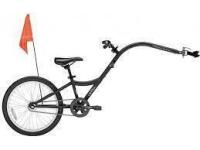 ADVENTURE DITTO TAG-ALONG TRAILER - BLACK NEW - NOT BOXED