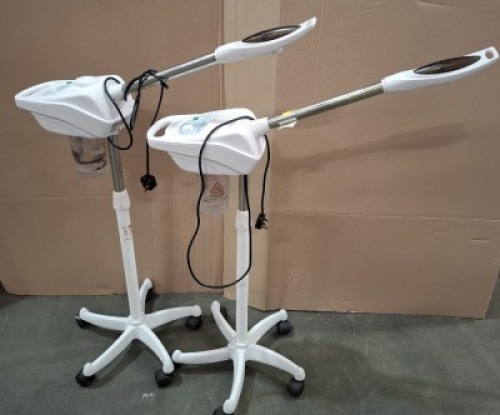 2 X ESTHETIX FACIAL STEAMERS - RRP EACH &pound;188 - TOTAL ORIG RRP FOR LOT &pound;360 -- MODEL NO EST2000