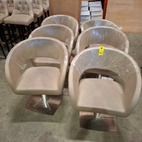 6 X SALON STYLING CHAIRS