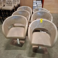 6 X SALON STYLING CHAIRS