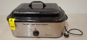 2 X TOP MASSAGE STONE HEATERS