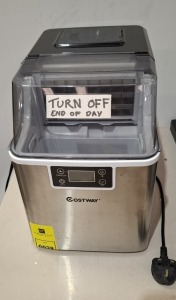 1 X COSTWAY ELECTRIC ICE MAKING MACHINE WITH SELF CLEANING FUNCTION
