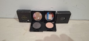 40 X BRAND NEW EVELYN EYE SHADOW IN VARIOUS COLOURS IE BLACK , DIRTY LOVE , VINTIGE , DOMINATE , VANILLA , LATTE ETC