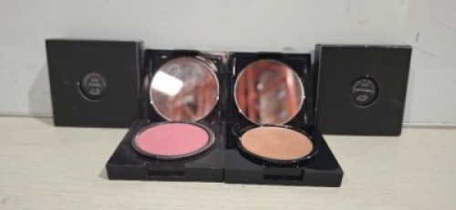 35 X BRAND NEW EVELYN BLUSH MAKEUP IN VARIOUS COLOURS IE HIGH FIVE , ORCHARD , RAY OF LIGHT , CHEEKY , LADYBUG