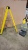 2 X PIECE LOT CONTAINING 1 LAVOR SPRINTER FLOOR SCRUBBER DRIER , AND 1 PROMASTER STEP LADDER