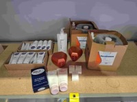 40 X PIECE LOT CONTAINING PHD SAFEWAX HONEY IN SIZE 70ML , NANOSMOOTH PURE MASK FOR ALL HAIR TYPES , GERMAINE DE CAPUCCINI RELIEF FACIAL MASK IN SIZE 200ML , CYTOLA ULTRASOUND GEL ETC