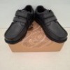20 X PAIRS OF BRAND NEW ADULT PRETTY GREEN HARROW VELCRO SHOES IN BLACK ALL IN SIZE 7.5 RRP FOR EACH IS &pound;80 - TOTAL RRP FOR LOT IS &pound;1,600