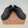 24 X PAIRS OF BRAND NEW KIDS PRETTY GREEN HARROW VELCRO SHOES IN BLACK ALL IN SIZE 2 RRP FOR EACH IS &pound;45 - TOTAL RRP FOR LOT &pound;1080