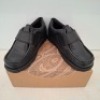 24 X PAIRS OF BRAND NEW KIDS PRETTY GREEN HARROW VELCRO SHOES IN BLACK ALL IN SIZE 2 RRP FOR EACH IS &pound;45 - TOTAL RRP FOR LOT &pound;1080