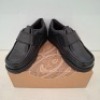 24 X PAIRS OF BRAND NEW KIDS PRETTY GREEN HARROW VELCRO SHOES IN BLACK ALL IN SIZE 2 RRP FOR EACH IS &pound;45 - TOTAL RRP FOR LOT &pound;1080