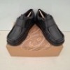 24 X PAIRS OF BRAND NEW KIDS PRETTY GREEN HARROW VELCRO SHOES IN BLACK ALL IN SIZE 1.5 RRP FOR EACH IS &pound;45 - TOTAL RRP FOR LOT &pound;1080