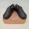 24 X PAIRS OF BRAND NEW KIDS PRETTY GREEN HARROW VELCRO SHOES IN BLACK ALL IN SIZE 1.5 RRP FOR EACH IS &pound;45 - TOTAL RRP FOR LOT &pound;1080
