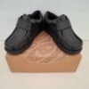 24 X PAIRS OF BRAND NEW KIDS PRETTY GREEN HARROW VELCRO SHOES IN BLACK ALL IN SIZE 1 RRP FOR EACH IS &pound;45 - TOTAL RRP FOR LOT &pound;1080