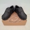 24 X PAIRS OF BRAND NEW KIDS PRETTY GREEN HARROW VELCRO SHOES IN BLACK ALL IN SIZE C13 RRP FOR EACH IS &pound;45 - TOTAL RRP FOR LOT &pound;1080