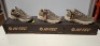 11 X BRAND NEW MENS HI - TEC FUSE WALKING TRAINERS IN GREEN / PLAZA TAUPE ALL IN SIZE 8 UK
