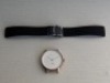 10 X BRAND NEW KANSKE STAINLESS STEEL WATCH IN COLOUR ROSE GOLD WITH 10 BLACK RUBBER STRAPS (NOTE NO STRAP SPRING BARS )