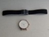 10 X BRAND NEW KANSKE STAINLESS STEEL WATCH IN COLOUR ROSE GOLD WITH 10 BLACK RUBBER STRAPS (NOTE NO STRAP SPRING BARS )