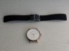 10 X BRAND NEW KANSKE STAINLESS STEEL WATCH IN COLOUR ROSE GOLD WITH 10 BLACK RUBBER STRAPS (NOTE NO STRAP SPRING BARS )