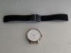 10 X BRAND NEW KANSKE STAINLESS STEEL WATCH IN COLOUR ROSE GOLD WITH 10 BLACK RUBBER STRAPS (NOTE NO STRAP SPRING BARS )