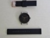 10 X BRAND NEW KANSKE STAINLESS STEEL WATCH IN COLOUR BLACK WITH 10 BLACK RUBBER STRAPS (NOTE NO STRAP SPRING BARS )