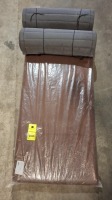 3 X BRAND NEW MIXED LOT CONTAINING 1 X HAY CRATE LOUNGE SOFA FOLDING CUSHION IN IRON RED IN SIZE W 125 X D 98 .5 X H 4 - RRP &pound;204 - AND 2 X HAY CHAIR CUSHIONS IN SIZE L 137 X W 51 - RRP EACH &pound;99 - TOTAL RRP FOR LOT &pound;402