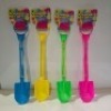 144 X BRAND NEW 3 IN 1 BUBBLE BLASTER SPADE IN ASSORTED COLOURS IN 12 BOXES