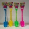132 X BRAND NEW 3 IN 1 BUBBLE BLASTER SPADE IN ASSORTED COLOURS IN 11 BOXES
