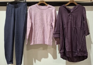 20 X BRAND NEW MIXED MAMALICIOUS CLOTHING LOT TO INCLUDE KNIT TOP - WOVEN SHIRT - PANTS - KNITTED TOPS - SHORT DRESSES ETC ALL IN VARIOUS SIZES