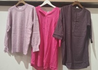 20 X BRAND NEW MIXED MAMALICIOUS CLOTHING LOT TO INCLUDE KNITTED TOPS - TESS TOP - TEAL DRESS - WOVEN TOPS ETC ALL IN VARIOUS SIZES