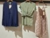 20 X BRAND NEW MIXED MAMALICIOUS CLOTHING LOT TO INCLUDE MIDI DRESS - JUNE TOP - TESS TOP - ACTIVE TIGHTS - ETC ALL IN VARIOUS SIZES