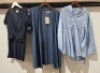 20 X BRAND NEW MIXED MAMALICIOUS CLOTHING LOT TO INCLUDE GREY PANTIES - WOVEN TOPS - KNITTED TOPS - JUNE TOP ETC ALL IN VARIOUS SIZES