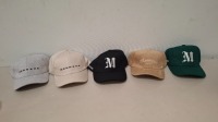30 X BRAND NEW MENNACE BASEBALL CAPS IN VARIOUS COLOURS GREY-BLACK-BROWN-BEIGE-GREEN (SEE PICTURES) ONE SIZE