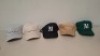 30 X BRAND NEW MENNACE BASEBALL CAPS IN VARIOUS COLOURS GREY-BLACK-BROWN-BEIGE-GREEN (SEE PICTURES) ONE SIZE