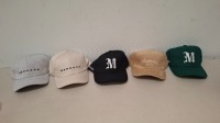 30 X BRAND NEW MENNACE BASEBALL CAPS IN VARIOUS COLOURS GREY-BLACK-BROWN-BEIGE-GREEN (SEE PICTURES) ONE SIZE