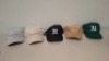 30 X BRAND NEW MENNACE BASEBALL CAPS IN VARIOUS COLOURS GREY-BLACK-BROWN-BEIGE-GREEN (SEE PICTURES) ONE SIZE