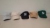 30 X BRAND NEW MENNACE BASEBALL CAPS IN VARIOUS COLOURS GREY-BLACK-BROWN-BEIGE-GREEN (SEE PICTURES) ONE SIZE