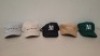 30 X BRAND NEW MENNACE BASEBALL CAPS IN VARIOUS COLOURS GREY-BLACK-BROWN-BEIGE-GREEN (SEE PICTURES) ONE SIZE