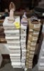 30 X BRAND NEW NUDE HIGH HEELS - MULTI COLOURED FLIP FLOPS - PURPLE HEELED SHOES - ALL IN VARIOUS SIZES - 2