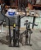 2 X MIXED GYM LOT CONTAINING 1 SCHWINN EXERCISE BIKE IN BLACK AND 1 CROSS TRAINER IN BLACK