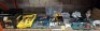 FULL BAY MIXED TOOL LOT TO INCLUDE DEWALT IMPACT WRENCH DRILL - DEWALT BATTERY CHARGER - MAKITA HAMMER DRILL WITH 2 BATTERIES - MAKITA IMPACT DRIVER WITH BATTERY - BOSCH GKS CIRCULAR SAW - EINHELL GRINDER - SOCKET SET - MOBILE TOOLCHEST - ETC (PLEASE NOTE
