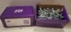 9 X BRAND NEW FIX 247 BROLLYFIX HEAVY DUTY HOLLOW WALL FIXINGS - SIZE 5X45MM - 100 PER BOX