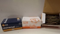 20 X BRAND NEW MIXED SCREW LOT TO INCLUDE TAPPERMAN SCREWS 5.0X90MM - JOHN GEORGE SCREWS SIZE 5.0X80MM - 100 SCREWS PER BOX
