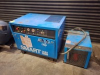 4 X PIECE LOT TO INCLUDE SMART ABAC 1508 STANDARD AIR COMPRESSOR WITH 500LITRE TANK - HANKINSON INTERNATIONAL COMPRESSED AIR DRYER -