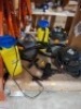 5 X MIXED CLEANING LOT CONTAINING 1 HYDROSPRAYER COIL CLEANER , 1 HENRY THE HOOVER , 1 TITAN HOOVER ETC