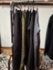 7 X BRAND NEW MIXED FOX PANTS LOT CONTAINING 4 RANGER 2.5L WATER PANTS 2 IN BLACK IN SIZE 30 AND 38 , 1 IN GREEN IN SIZE 38 , 1 IN GREY IN SIZE 38 - RRP EACH &pound;110 , 3 X RANGER PANTS 1 IN GREEN 2 IN BLACK IN SIZE 38 AND XXL - RRP EACH &pound;110 - TOTAL RRP F - 2